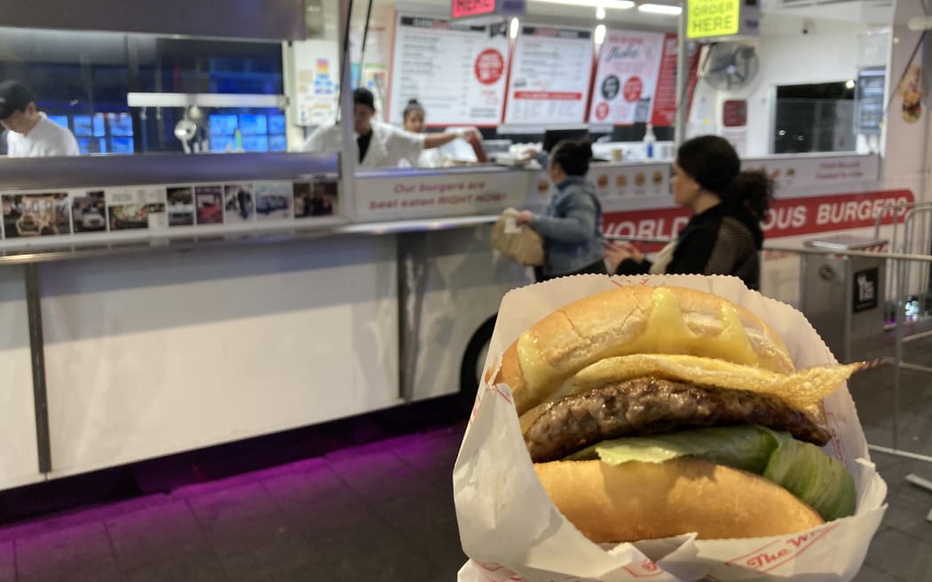 The King Burger, an off menu classic from the White Lady (a cheeseburger with a fried egg).