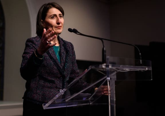 New South Wales Premier Gladys Berejiklian speaks