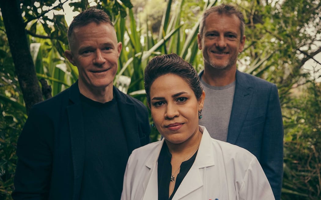 Chief Commercial Officer Steve Boggs, Chief Scientific Officer Dr. Mehrnoush (Maya) Tangestani and Chief Executive Officer Mark Balchin.