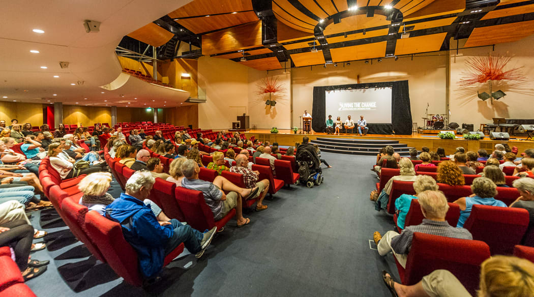 The premiere for the documentary Living the Change.