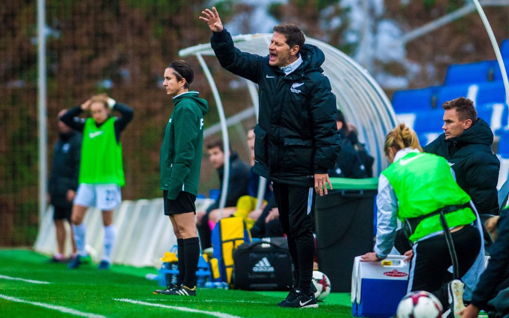 Football Ferns coach Andreas Heraf.