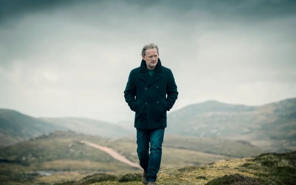 Still from the ITV TV series Shetland featuring Douglas Henshall