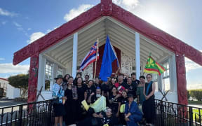 Ka Lāhui Hawai'i, a Kanaka Maoli (Native Hawaiian) group travelled to Waitangi to stand in solidarity with Māori in a call to protect and honour Te Tiriti o Waitangi.