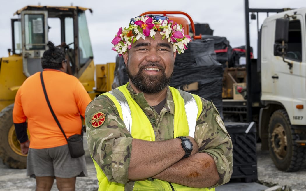 The RNZAF’s Sergeant Matatunoa Mata.