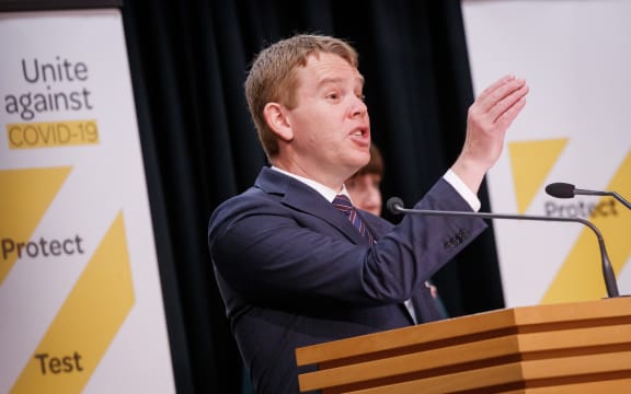 Covid-19 Response minister Chris Hipkins