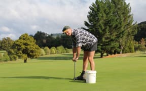 Greenkeeper Dave Sulley