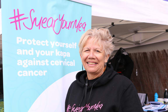 Sandy Morrison will carry on the work of Smearyourmea, the cervical campaign started by her daughter, Talei.