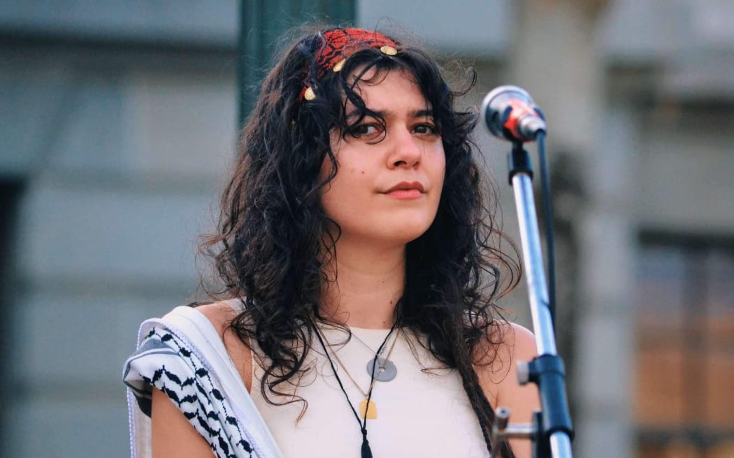 New Zealand's Justice for Palestine co-convenor Samira Zaiton.