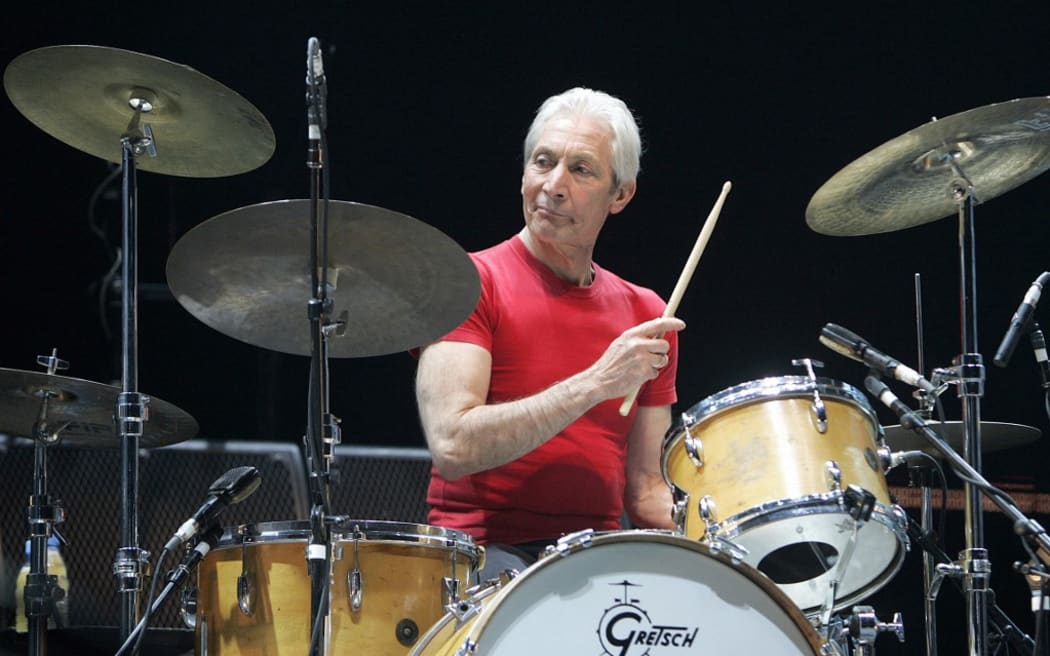 Rolling Stones drummer Charlie Watts
