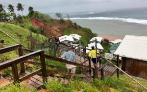The landslide in Gizo