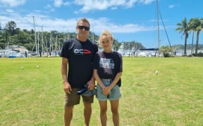 Dave and Dior Sheen live in one of the closest homes to the Hunga Tonga-Hunga Haʻapai volcano, but are in New Zealand on a boat maintenance trip.
