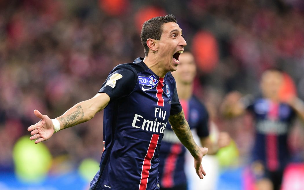 PSG winger Angel Di Maria.