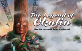 The Legend of Okatia tells the legend of the creation of the Manawatū Gorge.