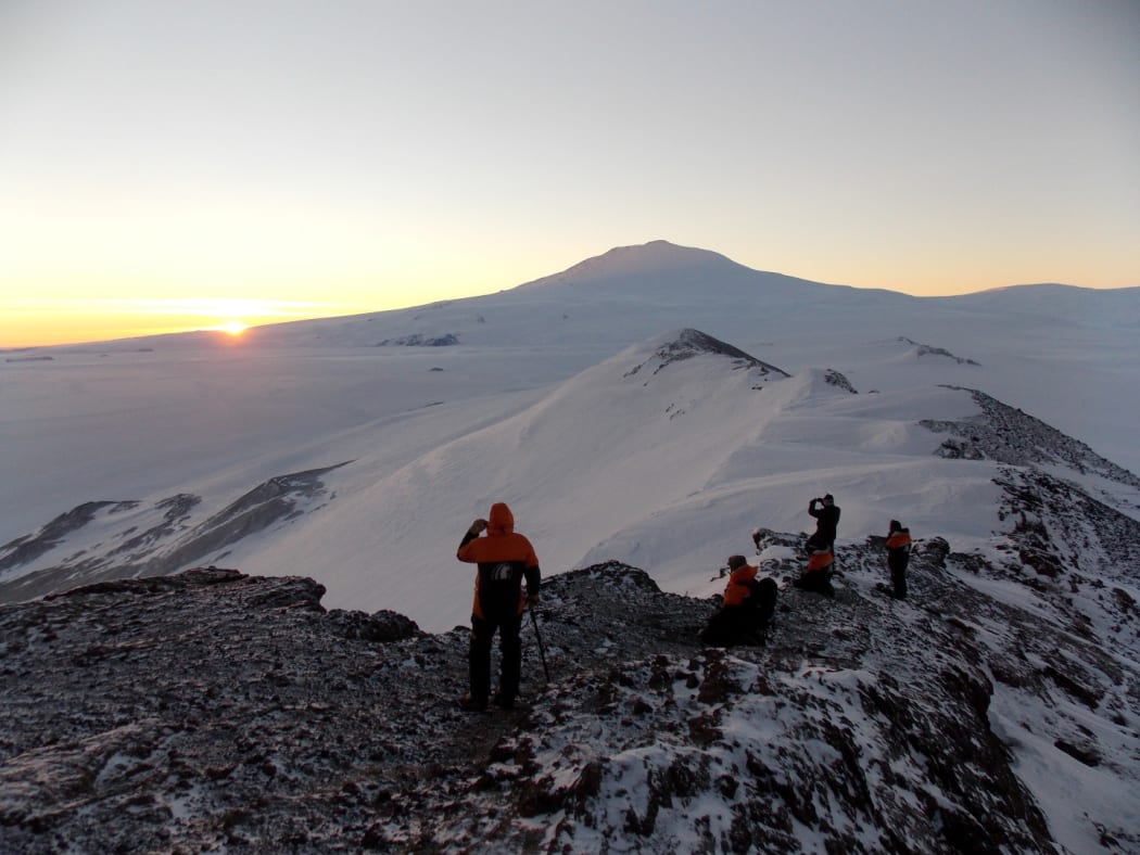The end of summer in Antarctica.