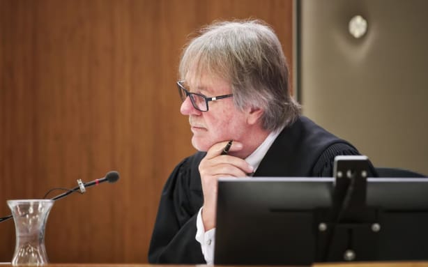 Judge John Bergseng, pictured in the Auckland District Court in 2023.