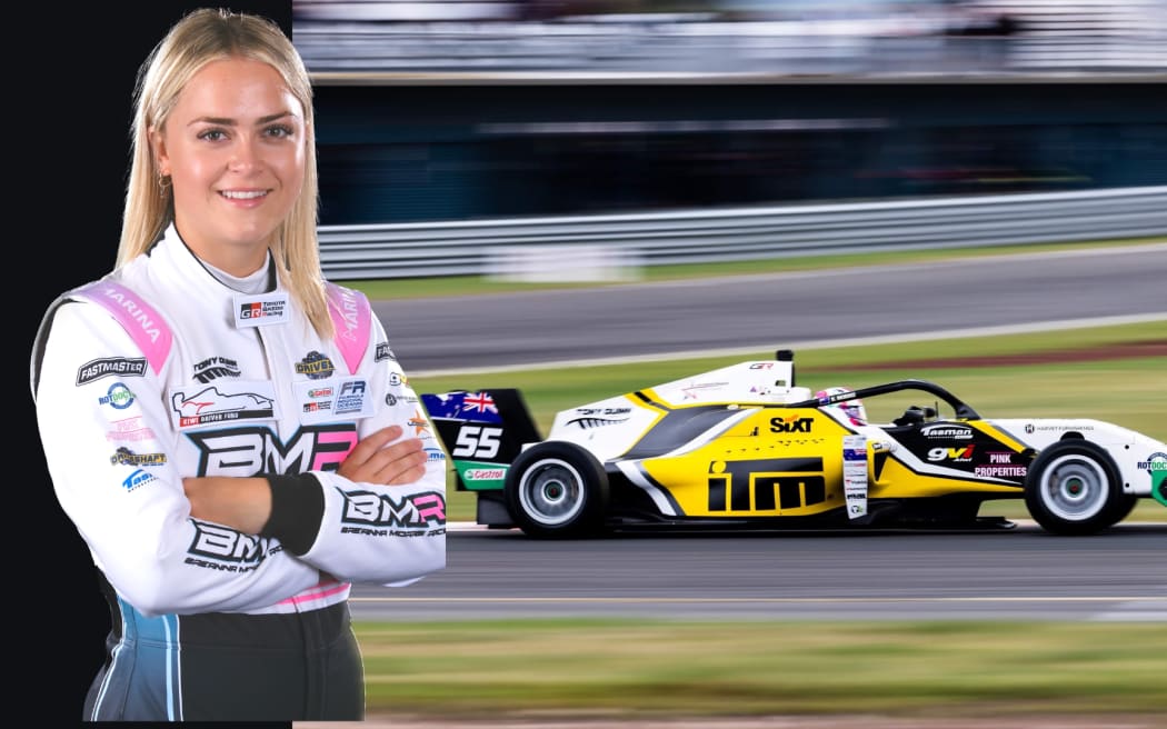 Racing driver Breanna Morris