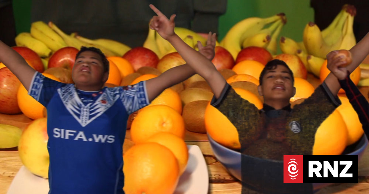 Little rappers want to teach you about healthy food | RNZ News