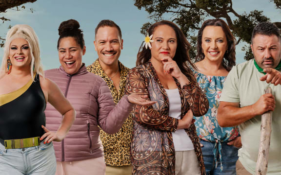 Contestants on Celebrity Treasure Island