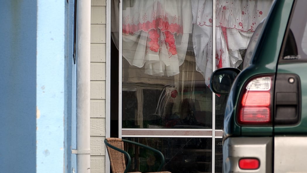 People living in a garage in a South Auckland suburb