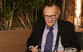 Veteran broadcaster Larry King.