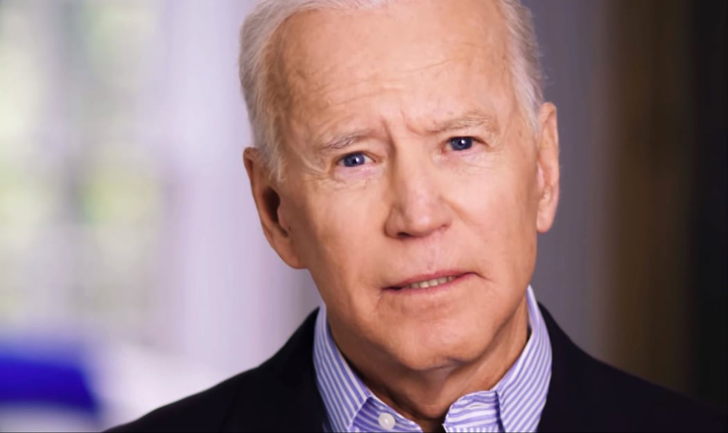In this still image taken from video released by the Joe Biden 2020 Presidential Campaign, former US Vice President Joe Biden on April 25, 2019, announces his bid for the presidency in the 2020 elections.
