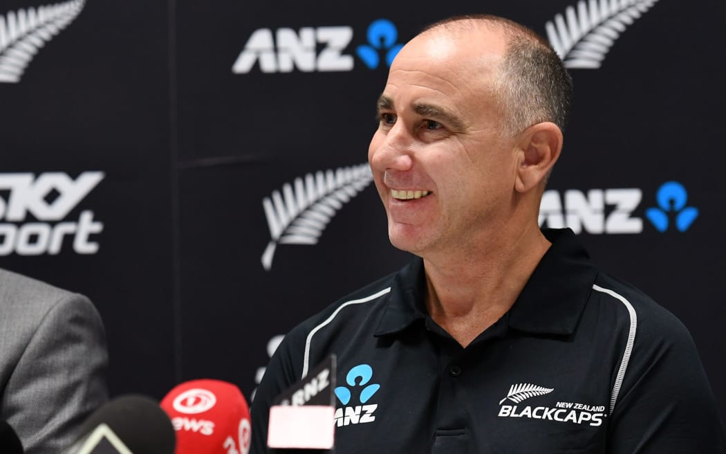 New Black Caps coach Gary Stead.