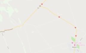 The crash happened between State Highways 77 and 72.