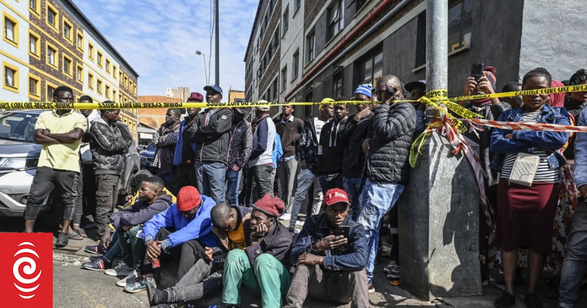 Life inside the 'hijacked' Johannesburg building where scores burned ...