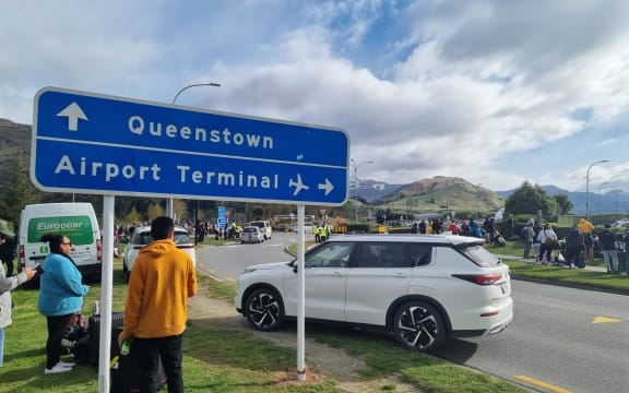 Queenstown Airport had to evacuate passengers after a potential bomb alert on 6 October, 2023.