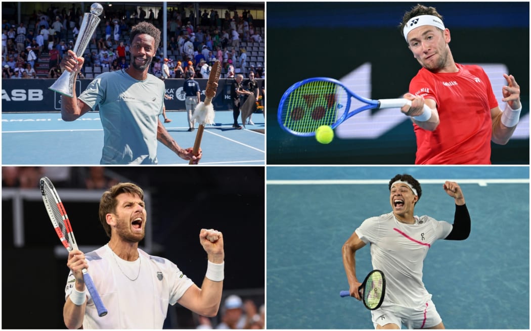 Gael Monfils, Casper Ruud, Cam Norrie and Ben Shelton are part of the field for the 2026 ASB Classic tennis tournament in Auckland.