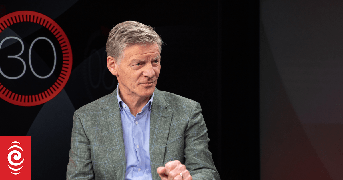 30 with Guyon Espiner: Sir Bill English believes Christopher Luxon will lead National to election victory