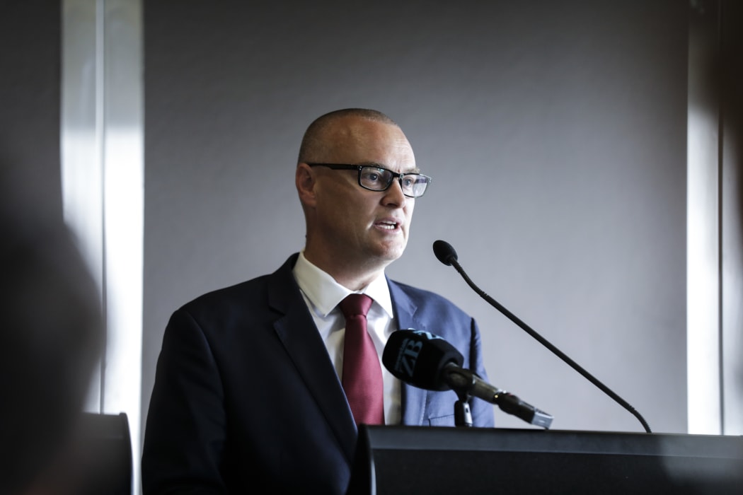 Health Minister David Clark talking about synthetic drug-related deaths.