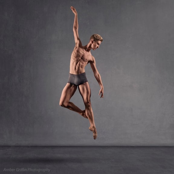 Dance student, Jake Gisby
