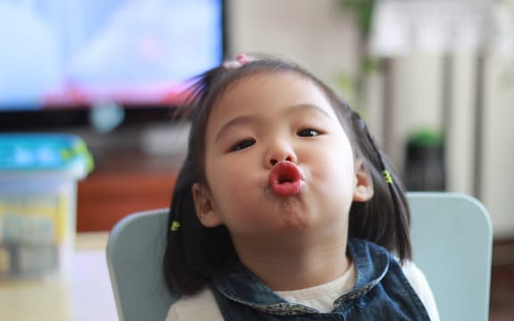 Did you draw on the wall?