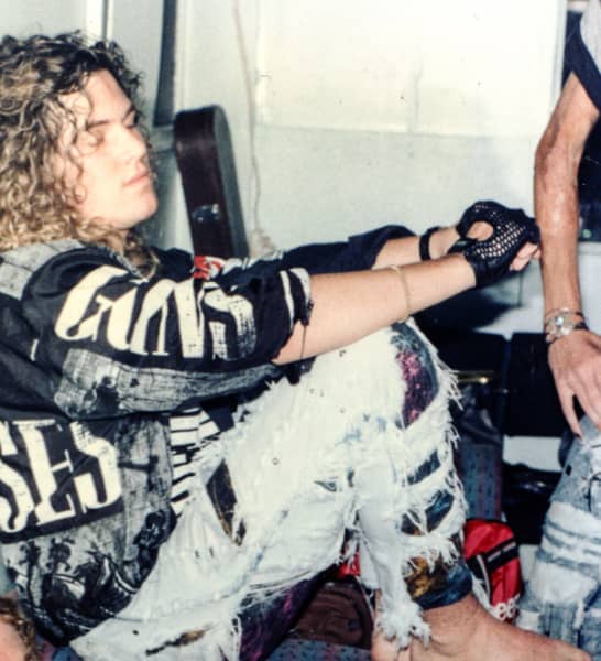 Mikey Havoc, lead singer of the '90s New Zealand hard rock band Push Push