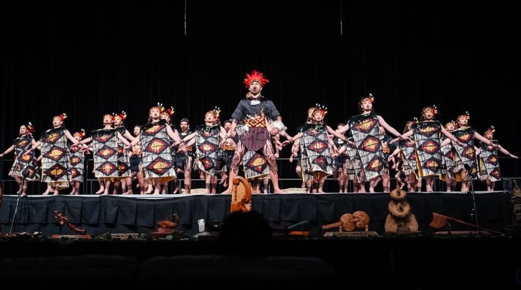 Day 1 of the country's biggest primary school kapa haka competition, Te Mana Kuratahi, in Whakatū, Nelson, on 30 October, 2023.
