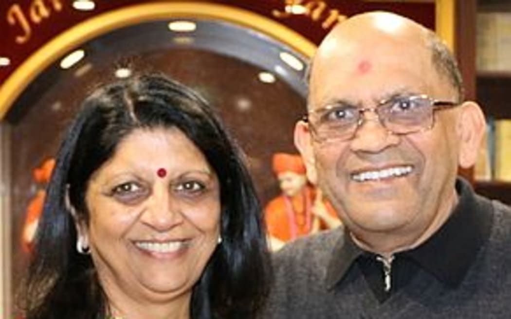'Aunty Ranjna' Patel and her husband