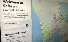 Auckland Council’s updated Safeswim website.