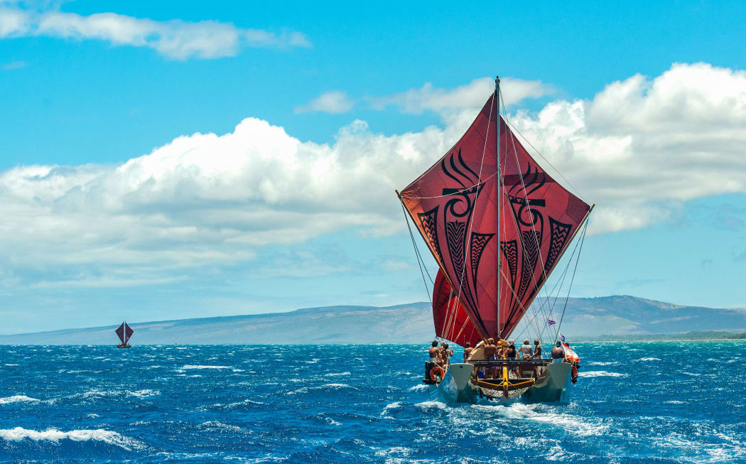 The va’a moana Fa’afaite i te Ao Mā’ohi.