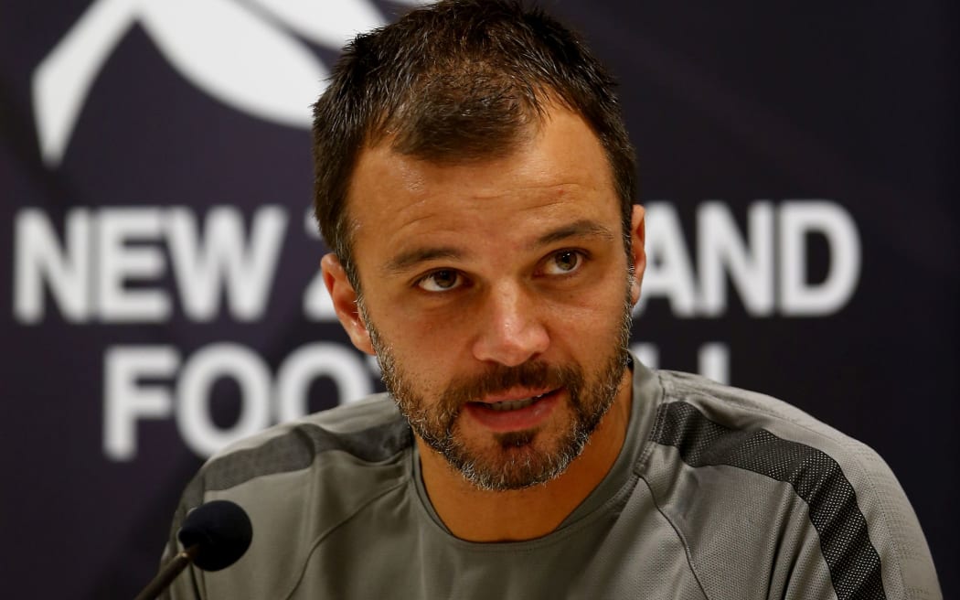 All Whites coach Anthony Hudson.