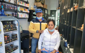 Subhash Batra and his wife