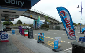 Signs and flags are allowed on Kaikōura  footpaths within limits set by a council bylaw.