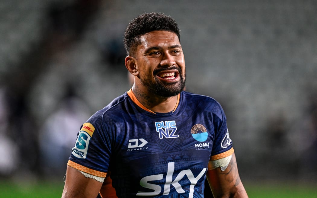 Ardie Savea of Moana Pasifika.