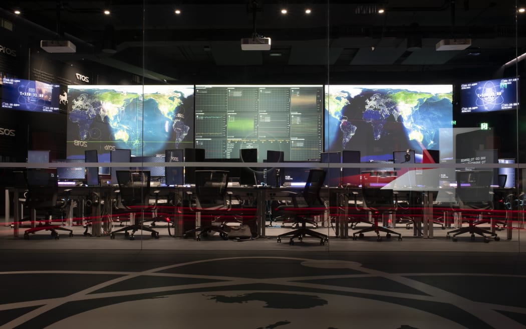 Rocket Lab mission control in Auckland