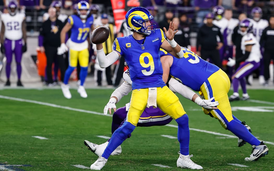Los Angeles Rams quarterback Matthew Stafford.