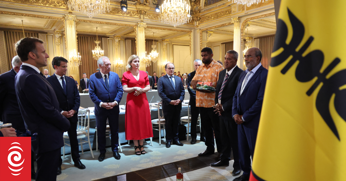 Macron, top leaders open New Caledonia’s summit in Paris