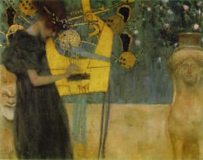 Music 1895 Gustav Klimt