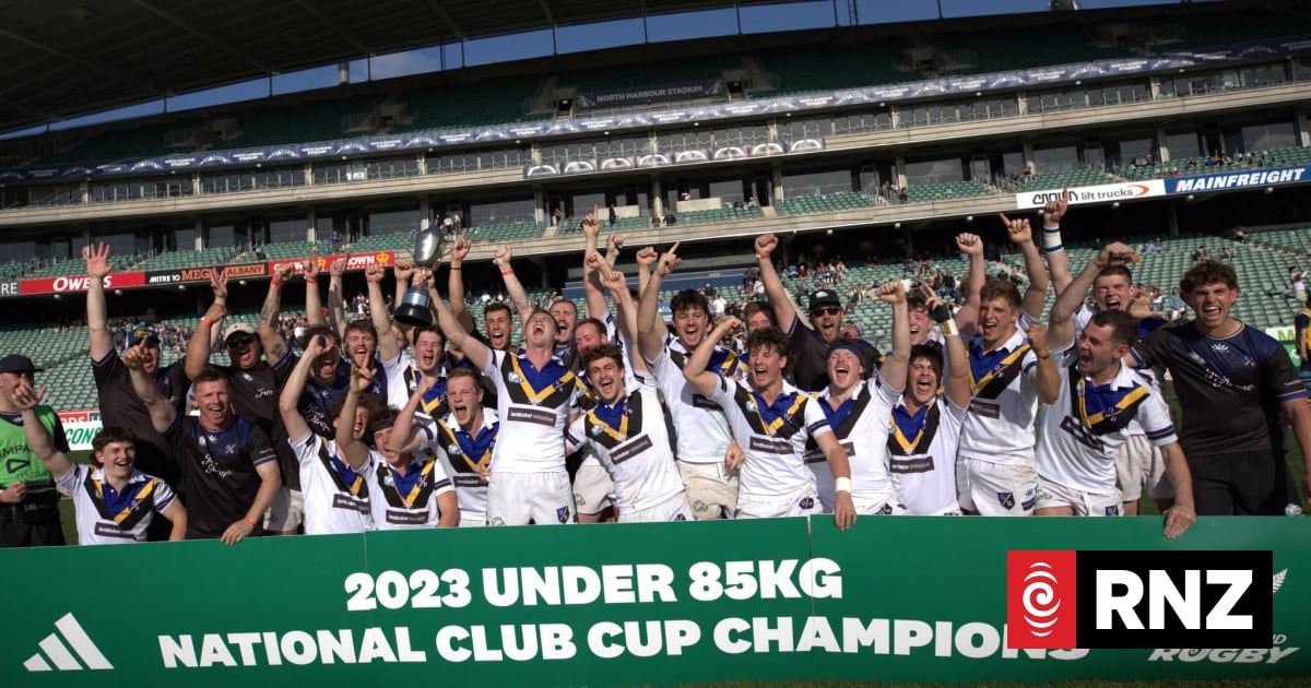 National Under 85kg rugby team announced by NZ Rugby | RNZ