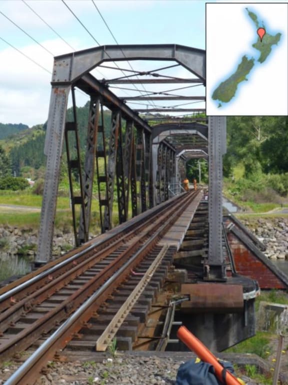 Bridge 197 between Manunui and Taumarunui (looking north)