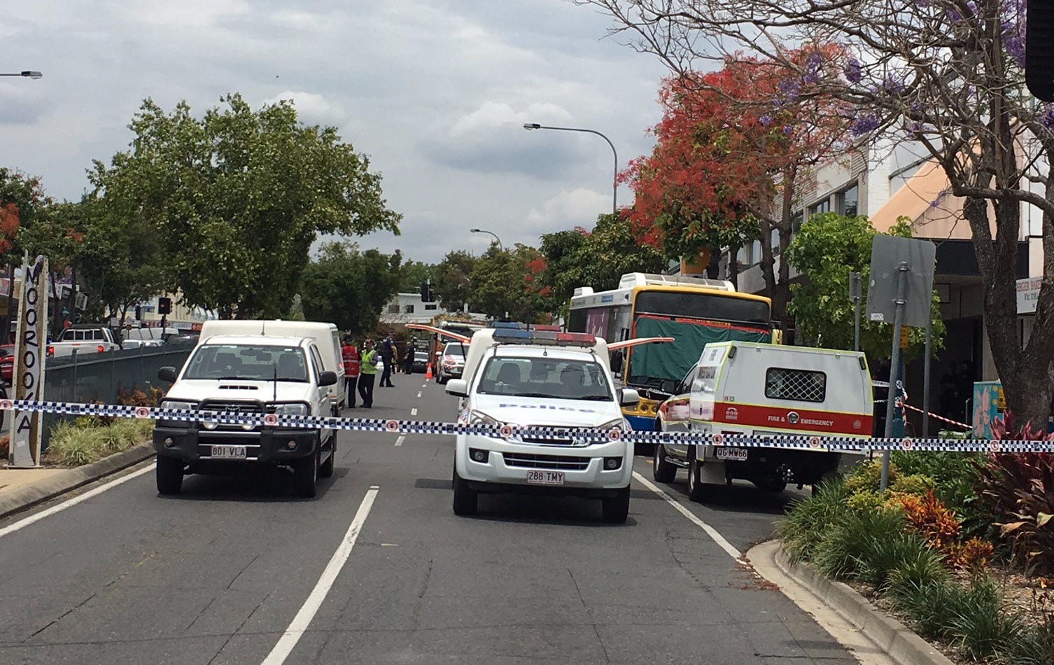 A homicide investigation has been launched in Brisbane after a horrific attack on a council bus driver.